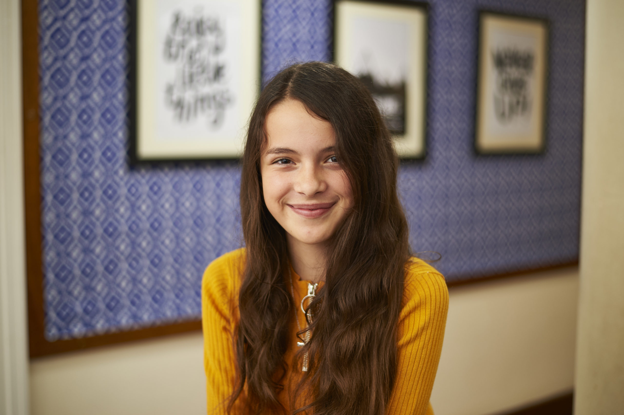 female Year 8 boarder smiling