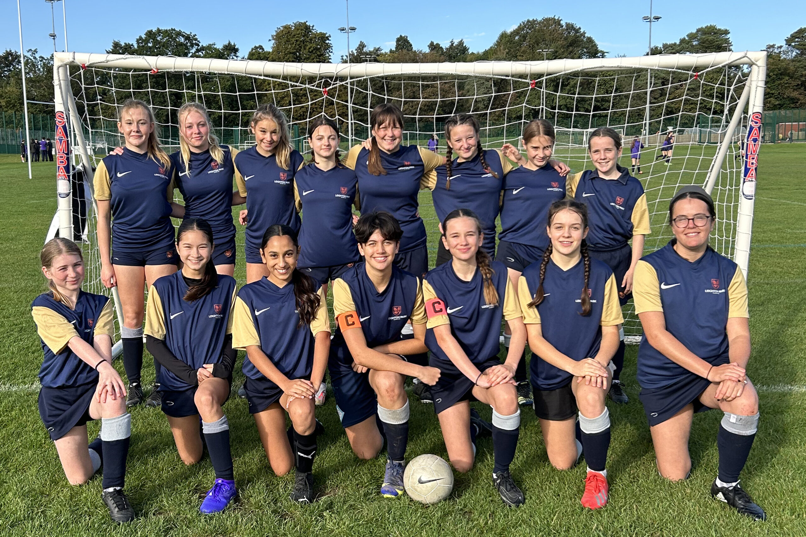 Leighton Park School U15 and U13 Girls Football Team