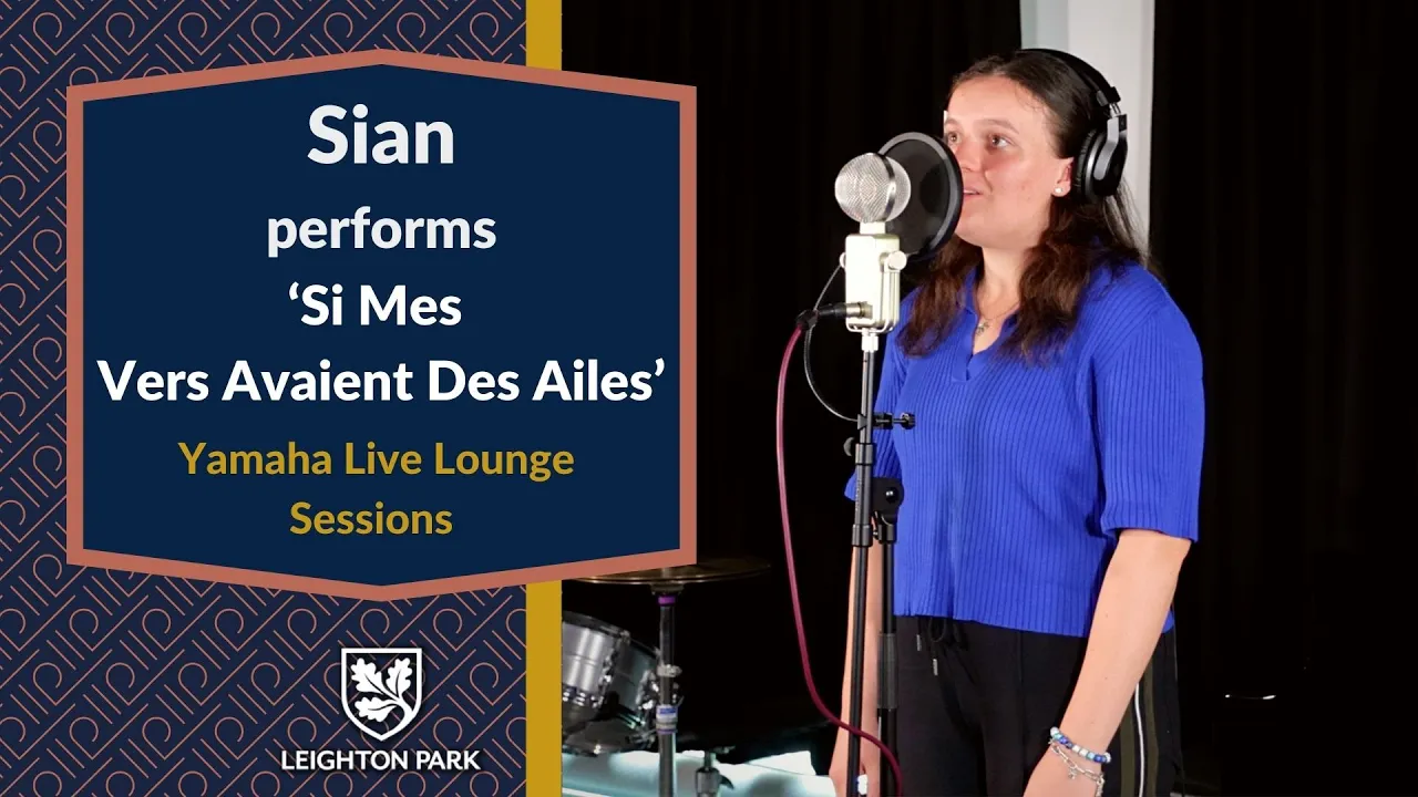 Sian in Live Lounge